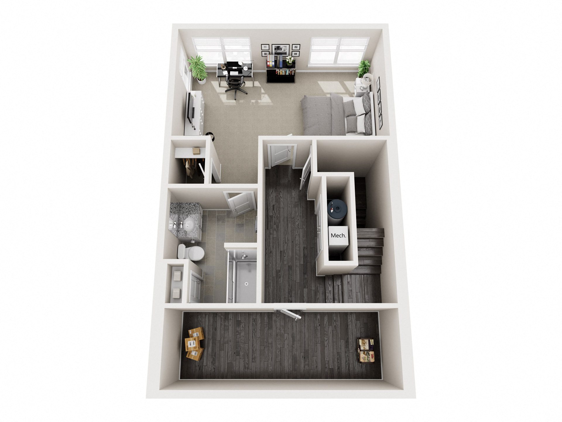 Floor plan for 3 beds, 3.5 baths, 3226 sqft